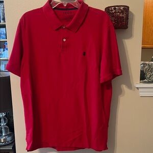 Izod Men's Vibrant Red Polo Shirt